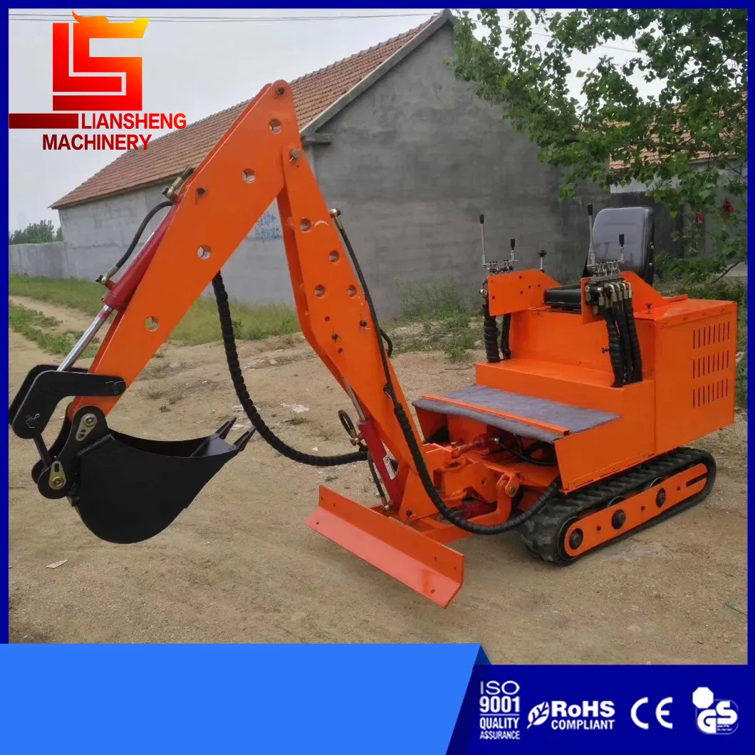 140 Degree Rotary Crawler Mini Excavator, Manufacturer Direct Sale Quality and Low Price